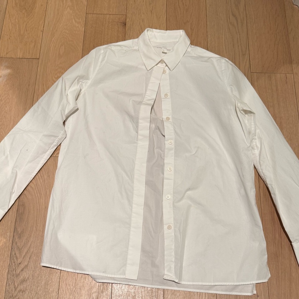 COS white shirt